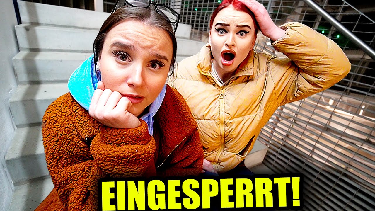 Wir sind EINGESPERRT im PARKHAUS ! 😫💔 (Auto kaputt) - Celina