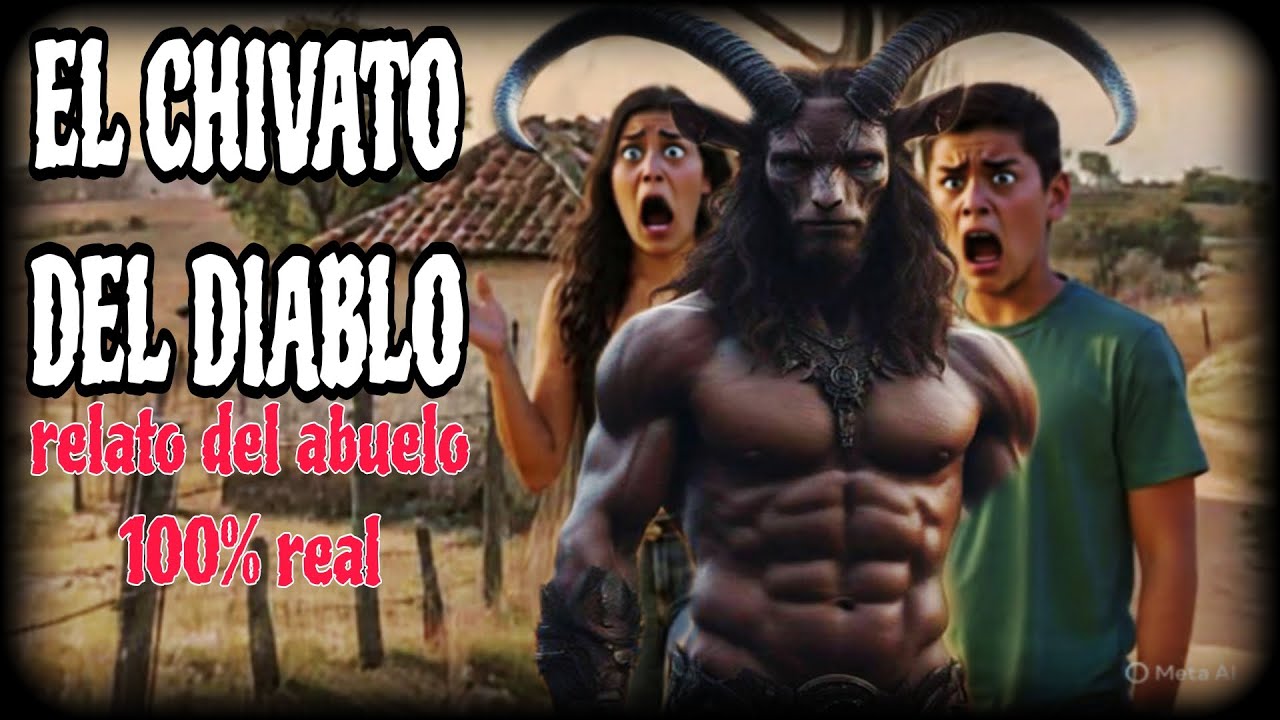 EL ABUELO Y EL CHIVATO DEL DIABLO / relatos del rancho para no dormir / eventos reales.