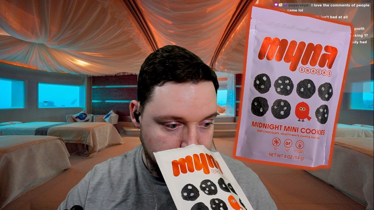 Trying Myna Midnight Mini Cookies