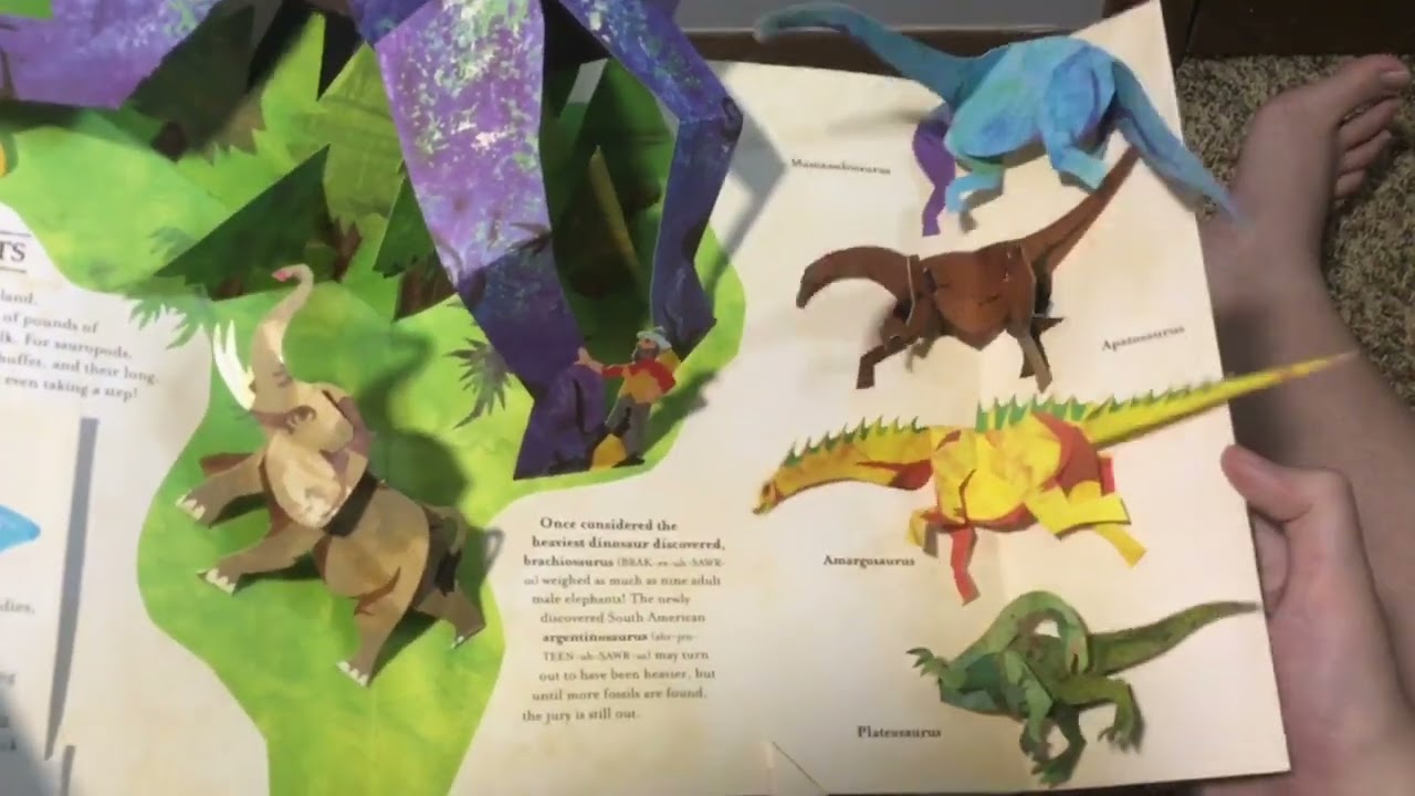 My Pop-Up Book Collection: Encyclopedia Prehistorica Dinosaurs