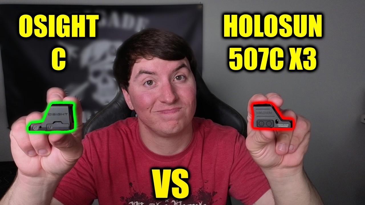 Holosun 507C Gen 3 против Osight C | Сравнительный анализ