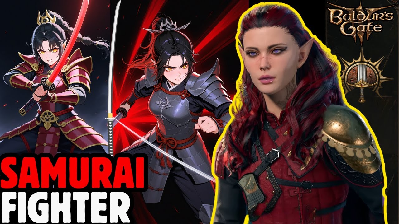 LEVEL 20 SAMURAI 5e Fighter MOD Build - Baldur's Gate 3