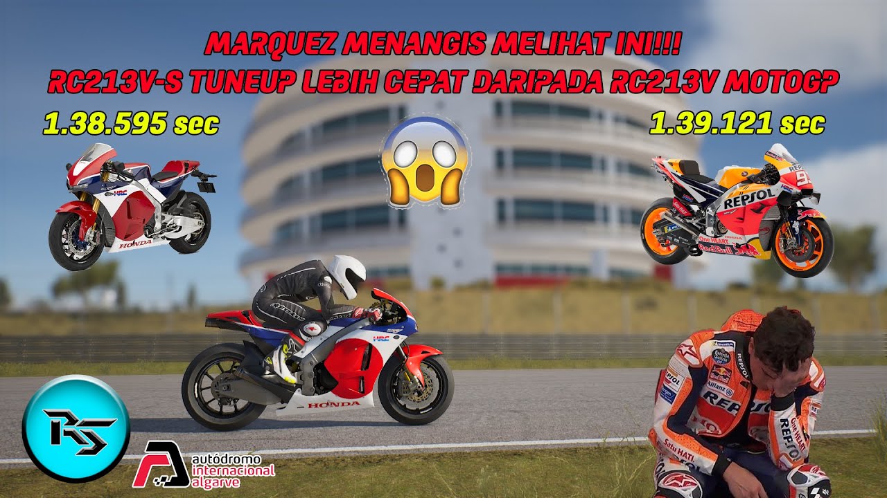 MENJAJAL SIRKUIT PORTIMAO BERSAMA HONDA RC213V S MENGALAHKAN CATATAN WAKTU QUARTARRARO!!!