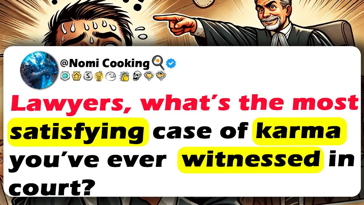 Lawyers, Wat’s The Most SATISFYING Case Of KARMA You’ve Ever Witnessed In COURT?