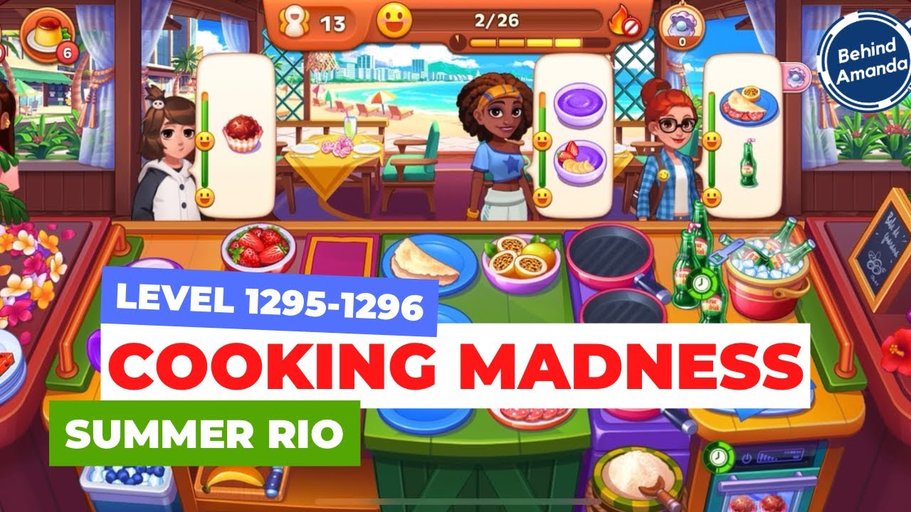 COOKING MADNESS LEVEL 1295-1296 WALKTHROUGH INDONESIA