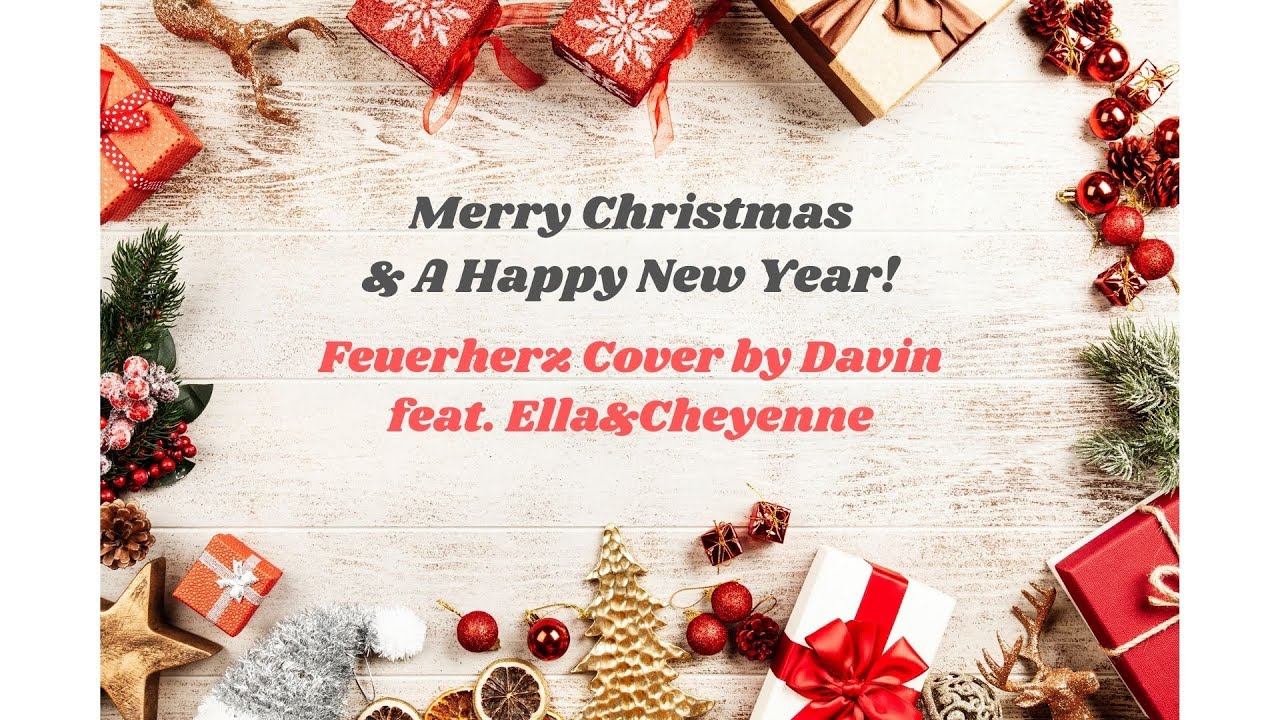 Merry Christmas - Cover by Davin feat. Ella&Cheyenne