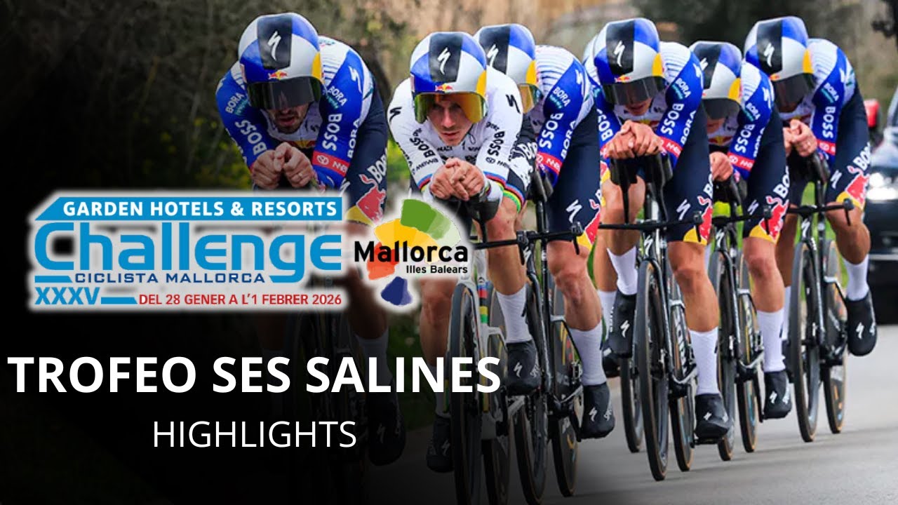 Challenge Mallorca 2026 - Trofeo Ses Salines Highlights - First race day for Evenepoel at Red Bull