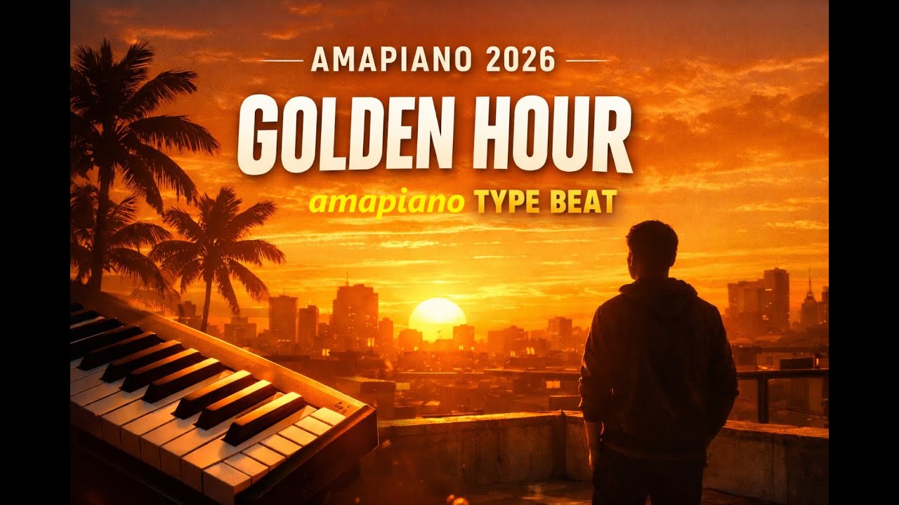 Amapiano Type Beat 2026 🌅 GOLDEN HOUR | Smooth Piano Amapiano Instrumental