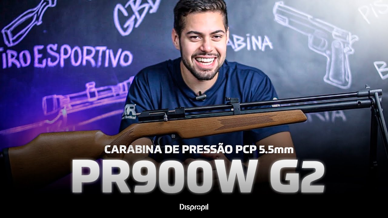 Carabina de Pressão PR900W G2 PCP 5.5mm | Review e Teste de Tiro 🔥