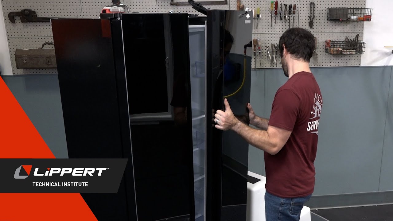 Refrigerator Door Replacement on FCR16DCASA Furrion Refrigerator V1
