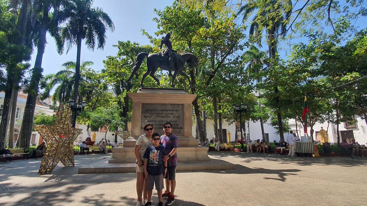 Disfrutando de la bella ciudad de Cartagena de Indias