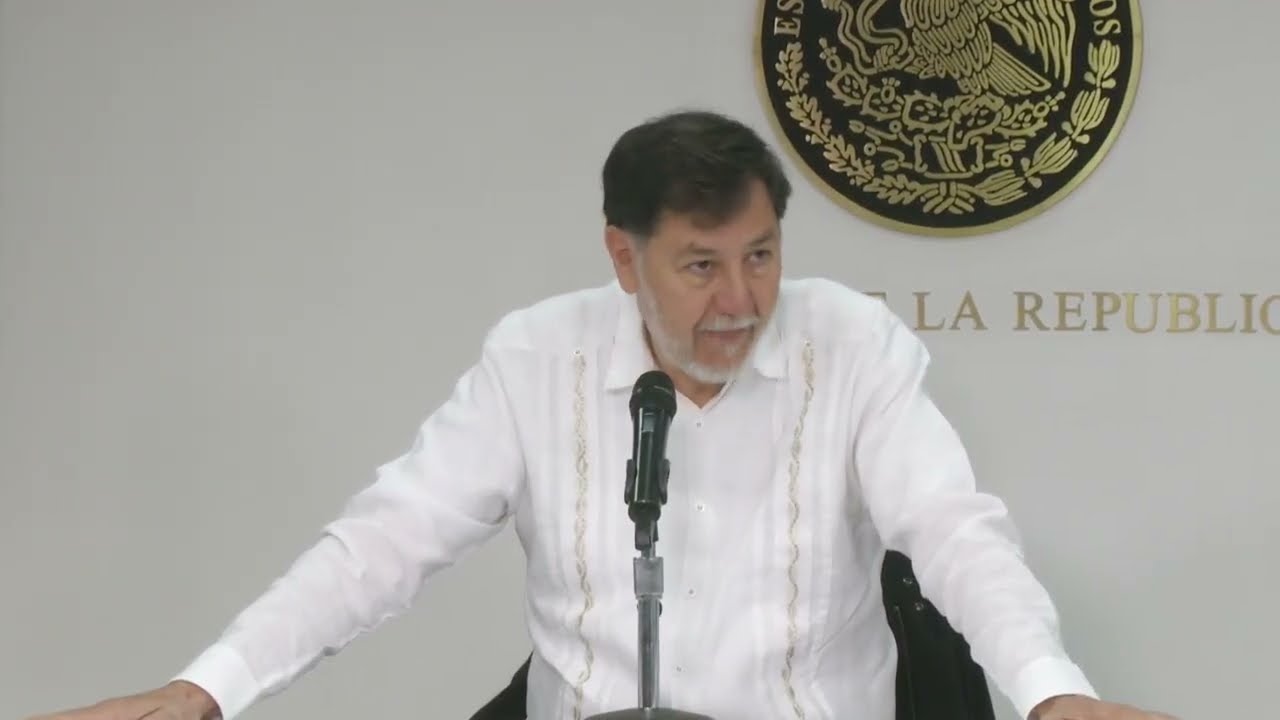 Conferencia de prensa del senador Gerardo Fernández Noroña, del Grupo Parlamentario de Morena