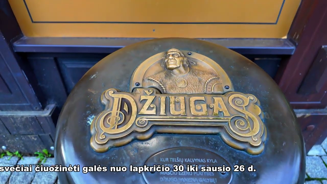 Vilniaus Rotušės aikštėje atidaryta čiuožykla 2024