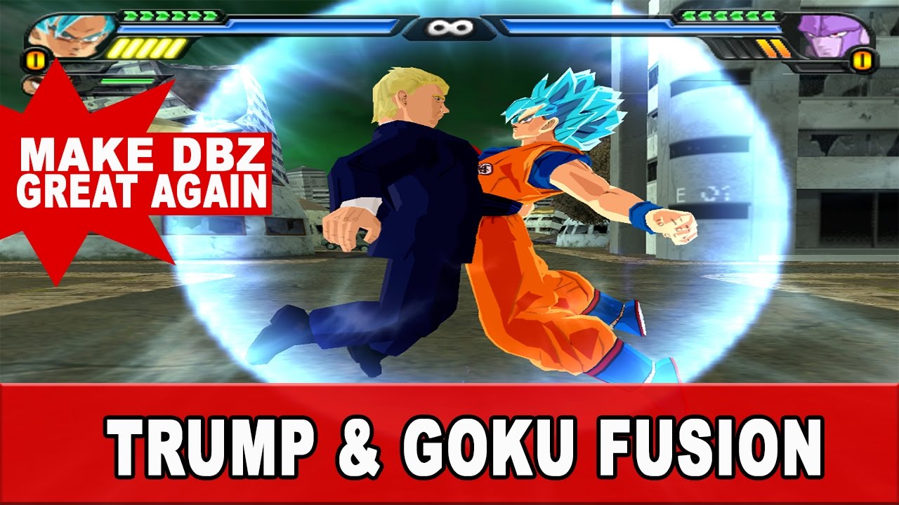 Donald Trump and Goku Fusion | Ultimate Saiyan President | DBZ Tenkaichi 3 (MOD)