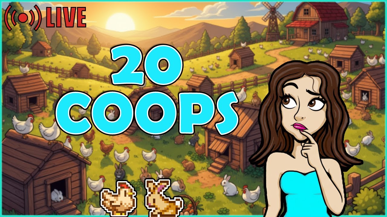 Crazy Coop Farm - Part 2 | Stardew Stream