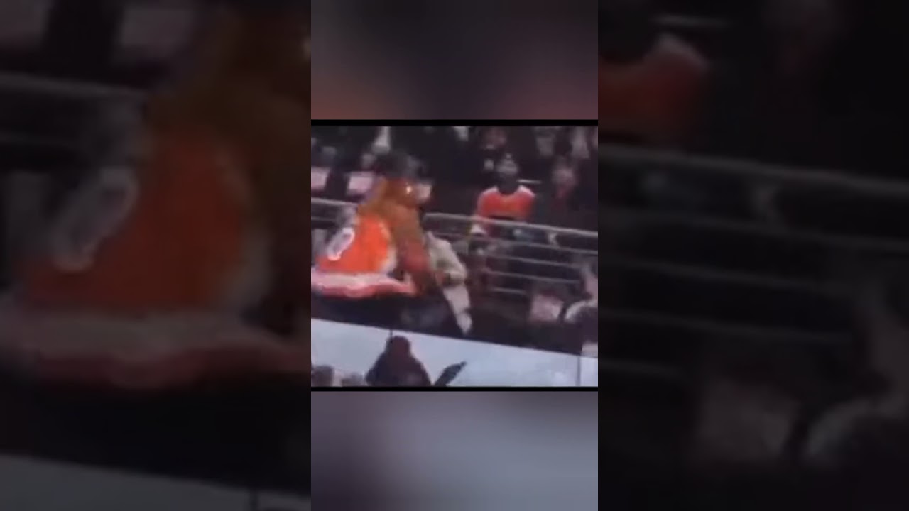 super idol | mascot throws cake at person #memes #funny #shorts #viral
