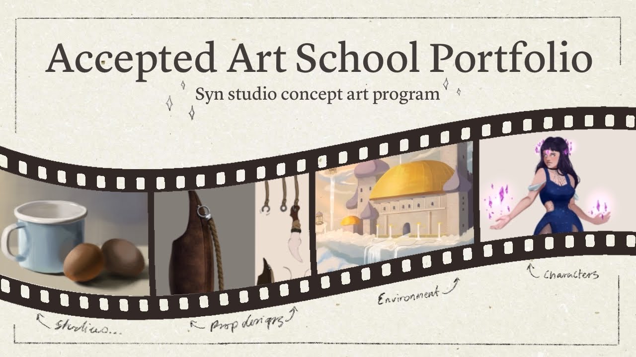 ACCEPTED art school portfolio (Syn studio) || Sharing my accepted concept art portfolio + feedback