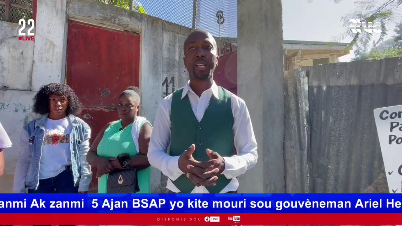 7fevriye 2024  7fevriye 2025 yon dat inoubliyab pou Fanmi Ak zanmi  5 Ajan BSAP yo kite mouri sou go