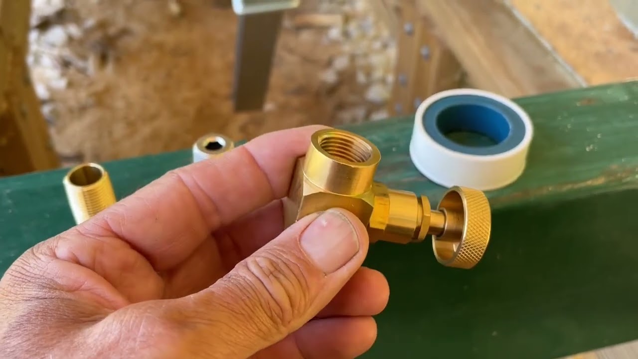 Upgrading the lubrication valve on a Woodland Mills HM-126 sawmill.