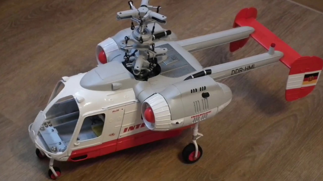 Eigenbau Hubschraubermodell Kamov Ka 26 - Baubericht
