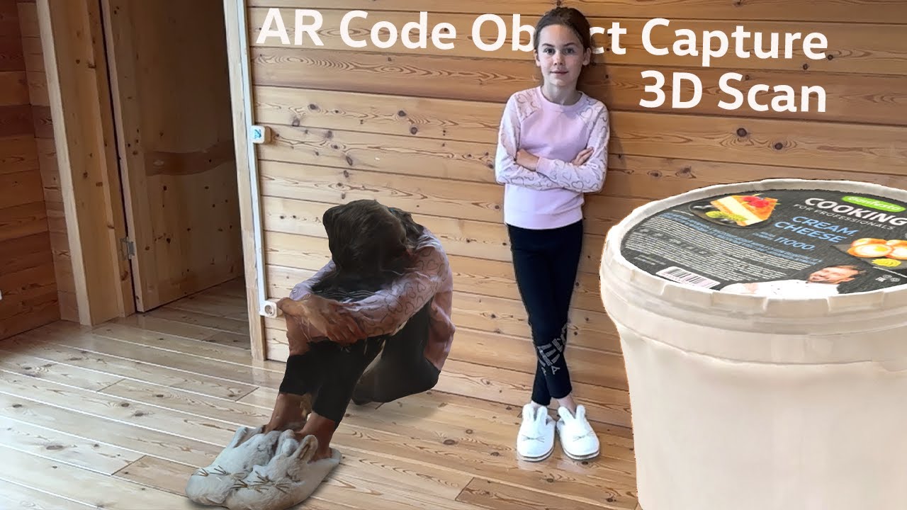 Сканируем в AR Code Object Capture 3D Scan