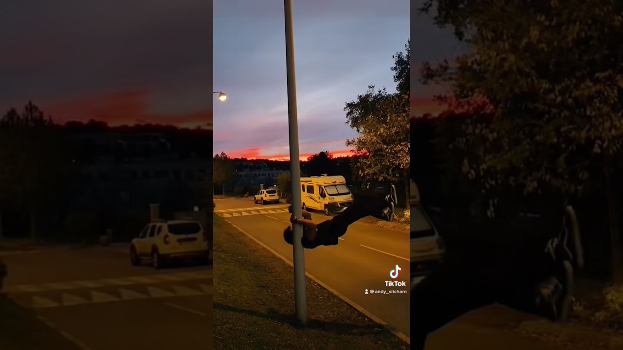 Shoulder flag x sunset