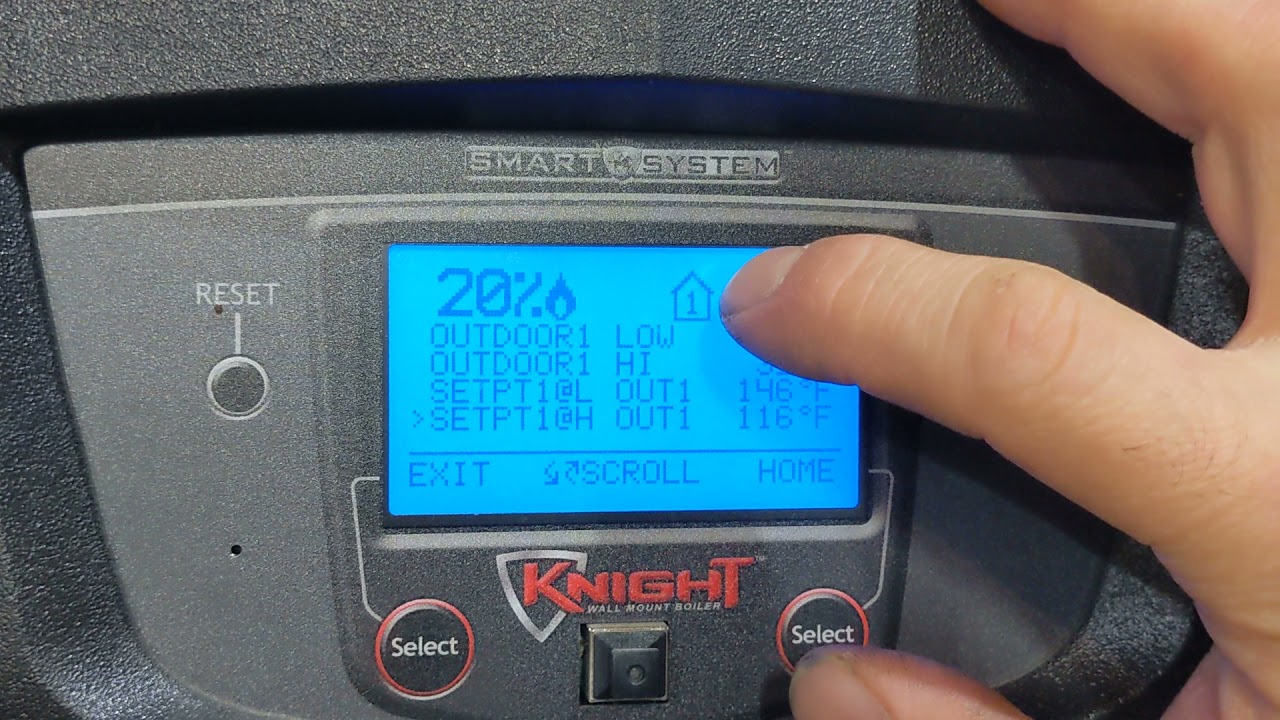 Tuning the Lochinvar Knight boiler