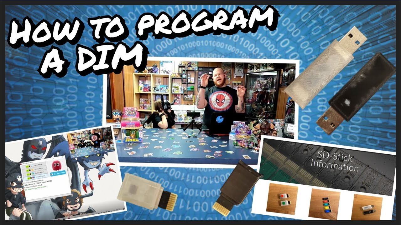 Как использовать программатор SD для браслета Digimon Vital / Digivice V