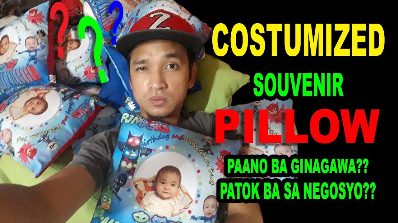COSTUMIZED SOUVENIR PILLOW ( sublimation printing )