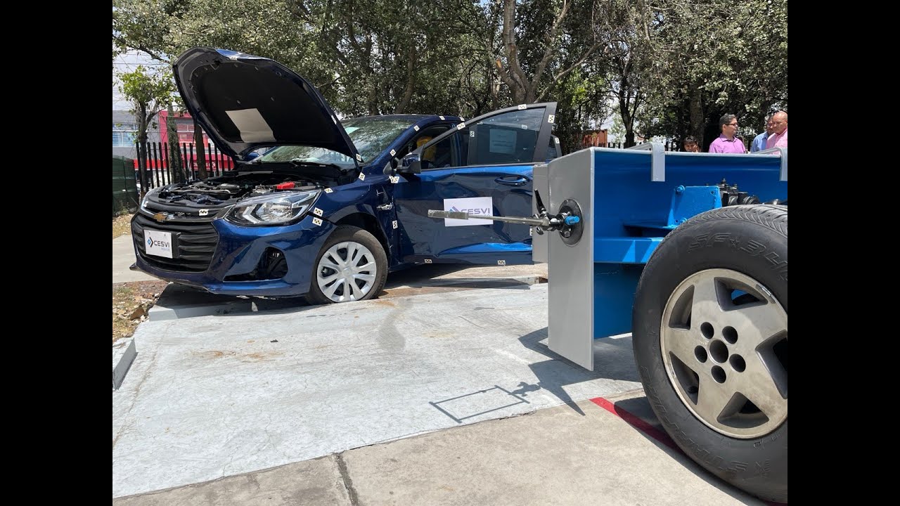 CESVI M&Eacute;XICO realiza pruebas de impacto al veh&iacute;culo #Chevrolet #ONIX #2023.