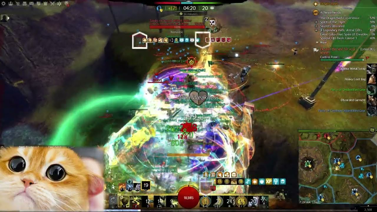 GW2│WvW - TEMPEST - MASSIVE ZERG FIGHT at 6am after ALLIANCES Started!
