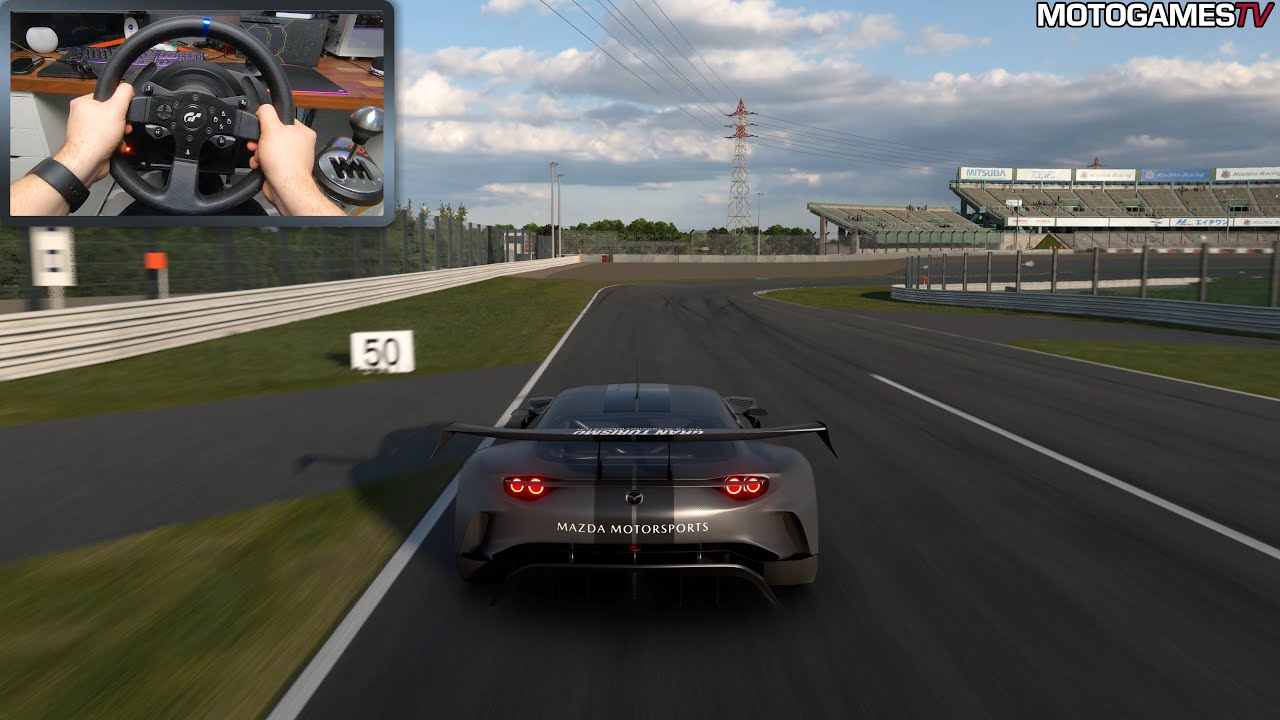 Gran Turismo 7 - MAZDA RX-VISION GT3 CONCEPT Stealth Model | Thrustmaster T300RS Gameplay [PS5]