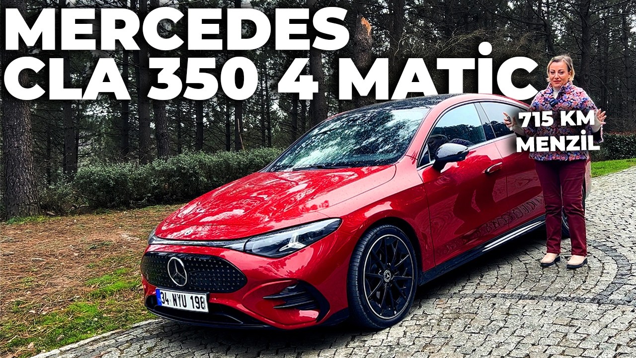 Mercedes'ten Menzil Şov: Yeni CLA350 4MATIC İncelemesi