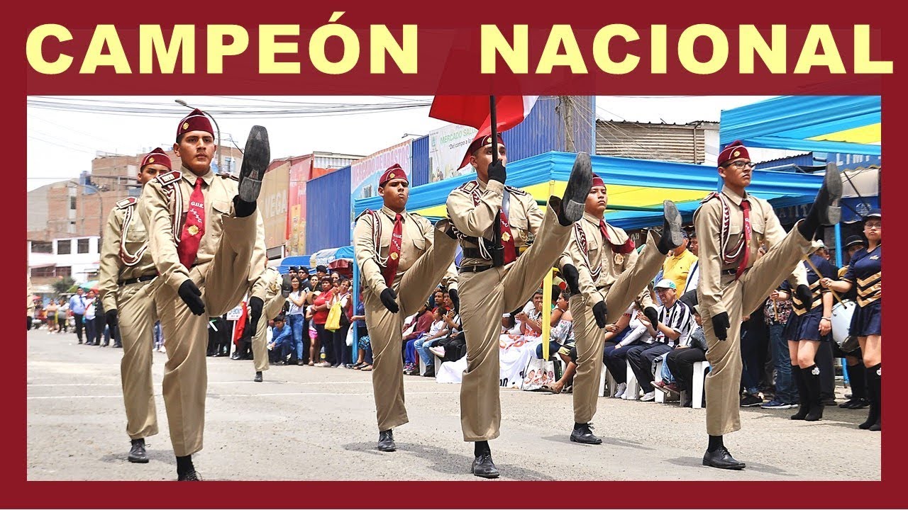 Vª Concurso Nacional de Escoltas y Estado Mayor - LIMA - ESCOLTA GUE JFSC CAMPEÓN NACIONAL