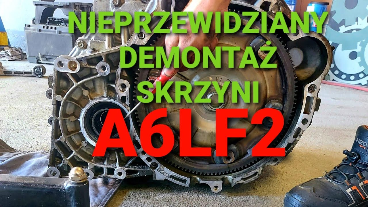 KIA SPORTAGE WYCIEK ZE SKRZYNI AUTOMATYCZNEJ A6LF2