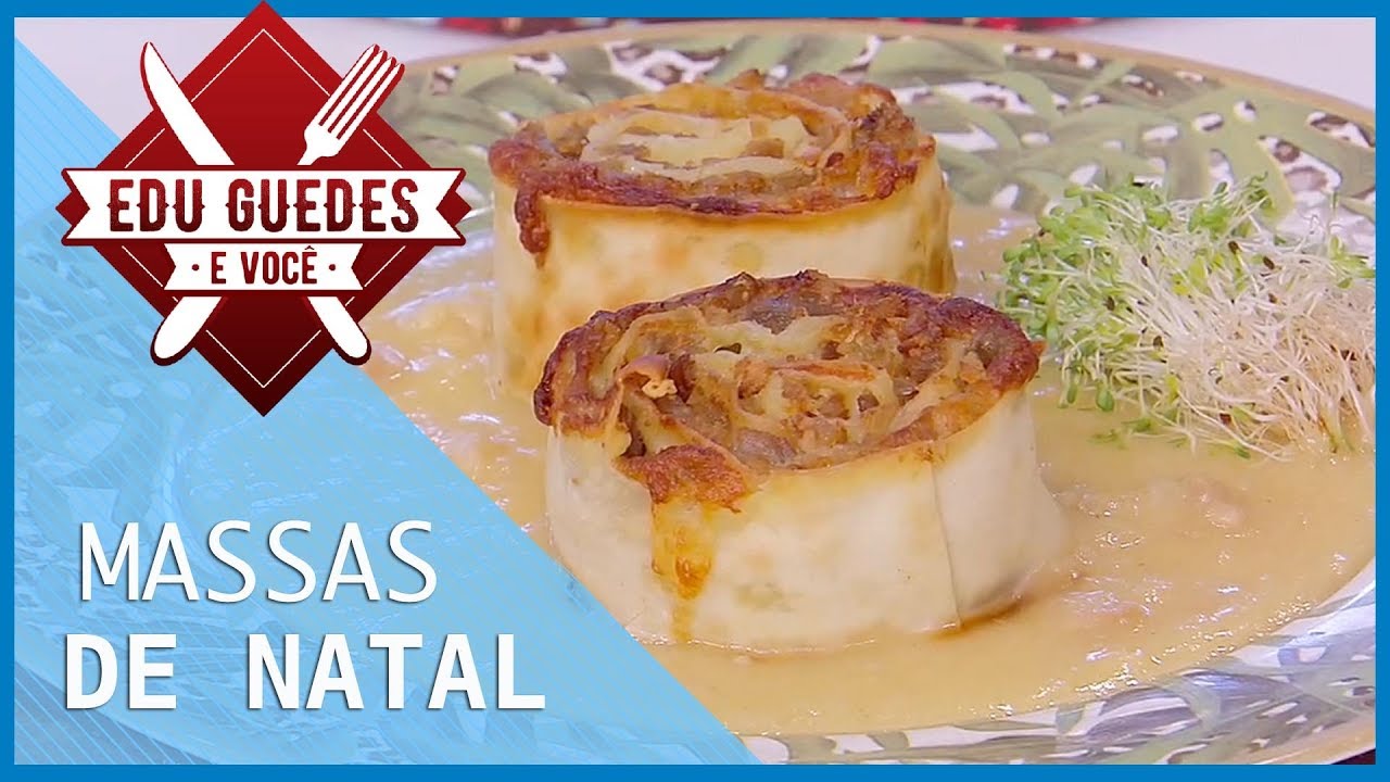 Convidado de Edu Guedes faz receitas de rondelli, canelone e lasanha