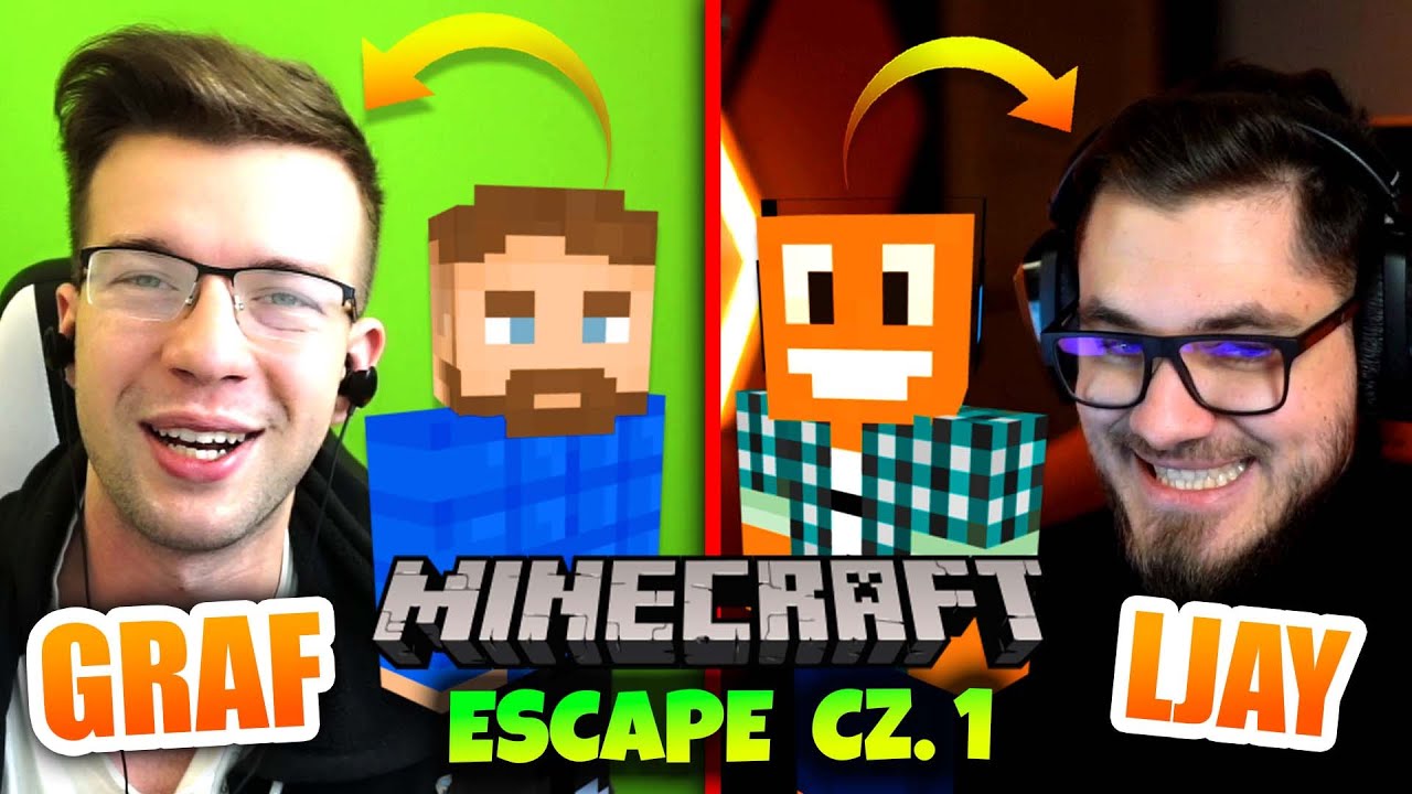 Bijemy się patykami z @graf Minecraft Escape Cz. 1