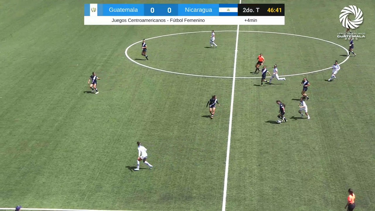 - JUEGOS CENTROAMERICANOS - Fútbol Femenino - Jornada 1 - Guatemala Vs Nicaragua