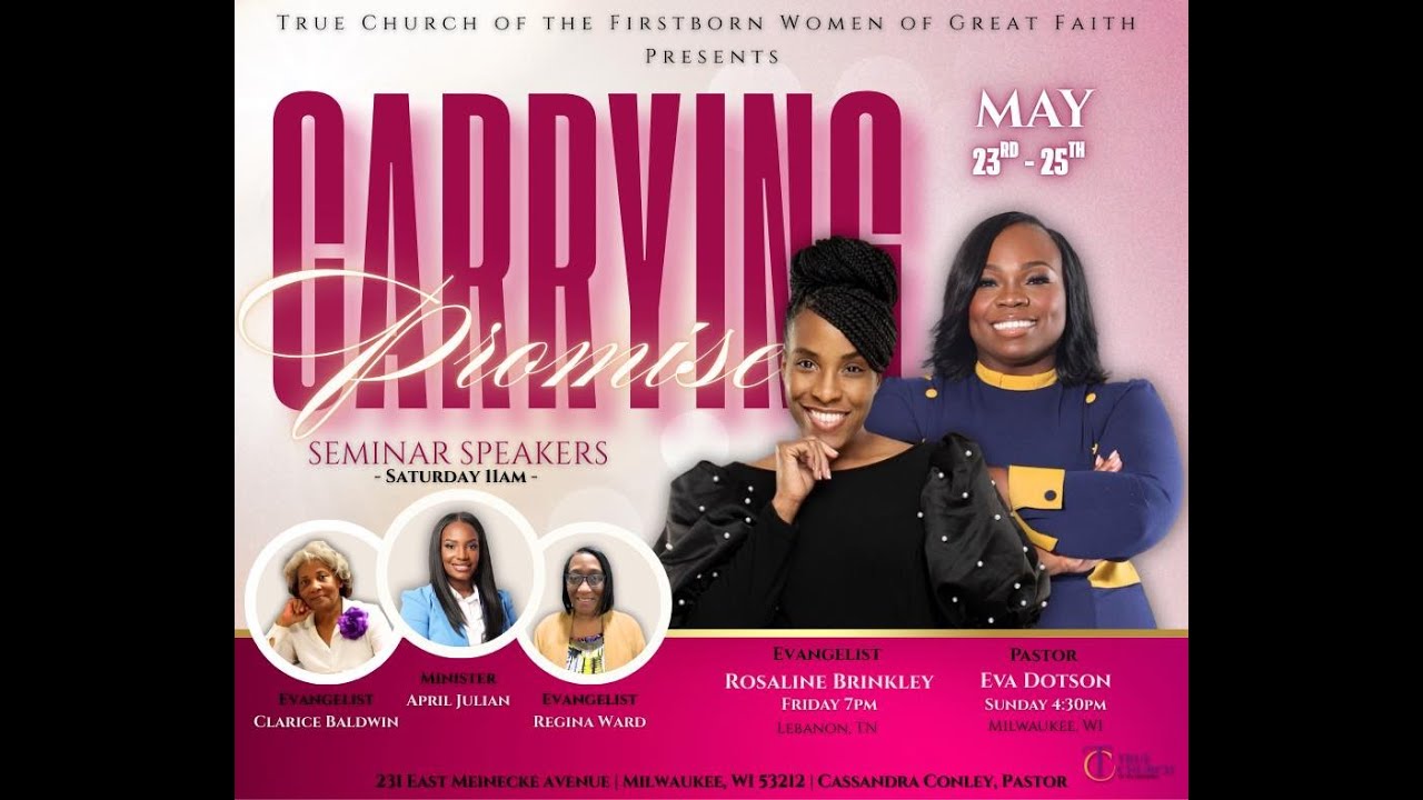 5/25/25 | TCOTFB Women of Great Faith Conference