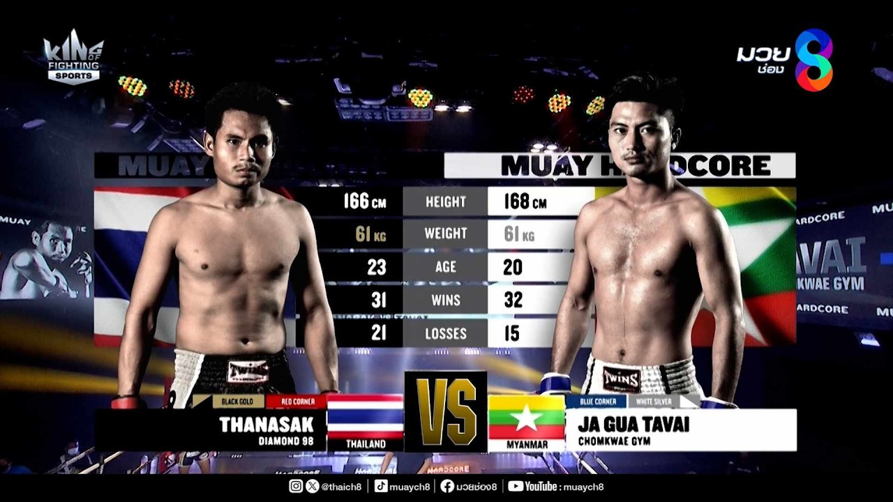 คู่เด็ดมวยมันส์ | ธนะศักดิ์ ไดมอนด์ 98 ปะทะ จากั้ว ทวาย