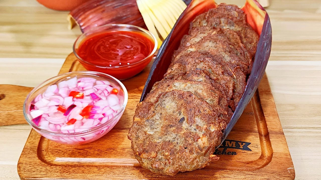 Banana Blossom Patties (Puso ng Saging Patties)