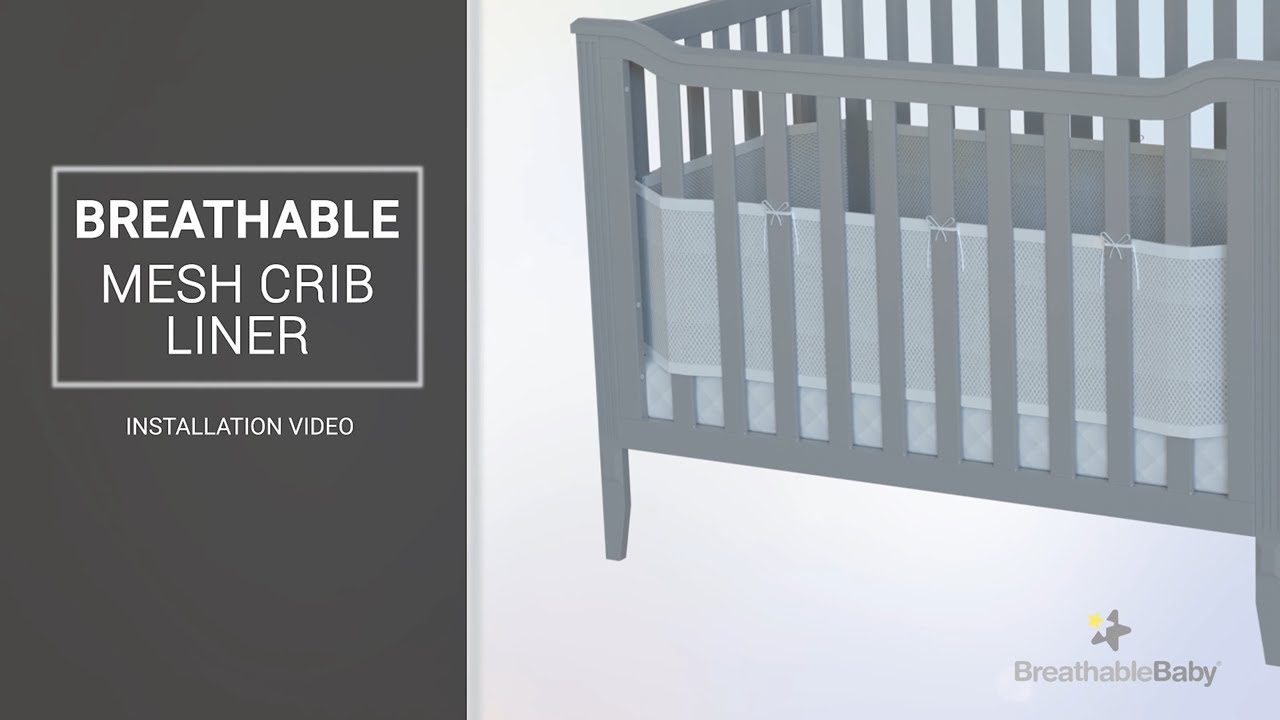 BreathableBaby&reg; Mesh Crib Liner Installation Guide