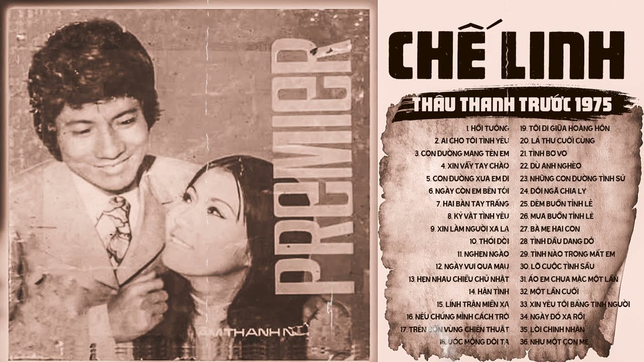 Hồi Tưởng - Nhạc vàng Chế Linh trước 1975 - Chế Linh Nhạc Xưa Tuyển Chọn