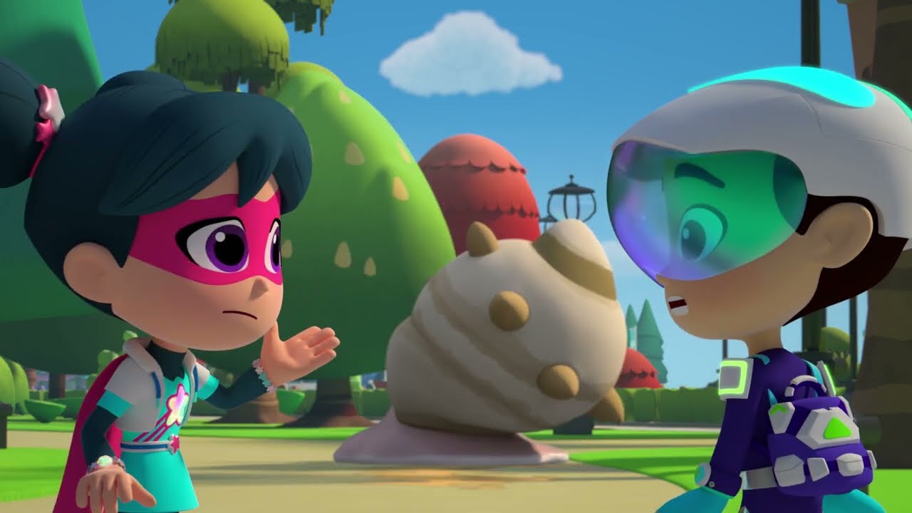 Starbeam and Boost Catch a BIG Snail | Starbeam on Netflix