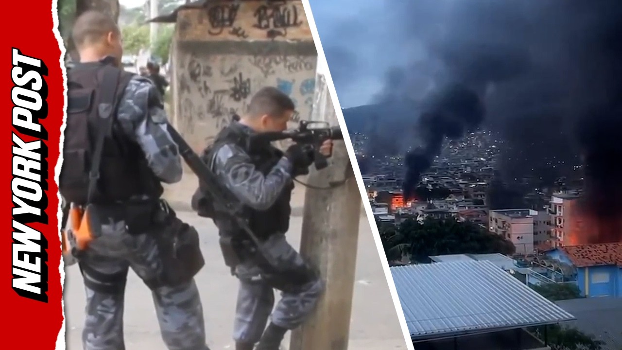 Explosions Ring out in Brazil in Deadly Police Operation on Cartels