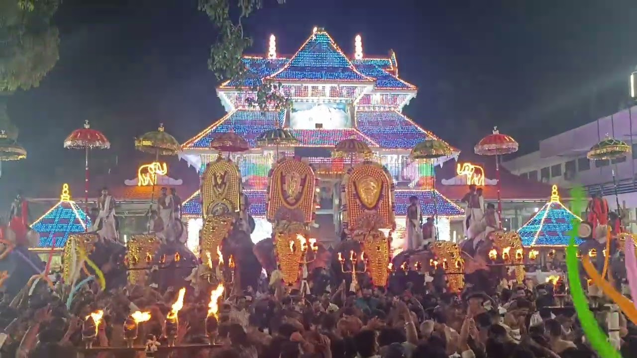 കൂട്ടി എഴുന്നെള്ളിപ്പ്   കൂർക്കഞ്ചേരി പൂയം 2026                   കിഴക്കൂട്ട് അനിയന്മാരാർ പാണ്ടിമേളം