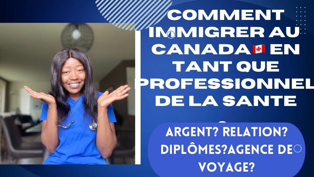 Immigre pour le Canada et travaille en tant que professionnel de la santé.