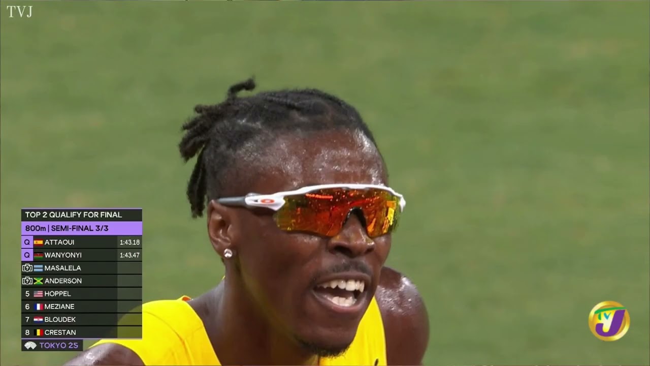 Navasky Creates History with Men's 800M Final Qualification | TVJ Tokyo2025