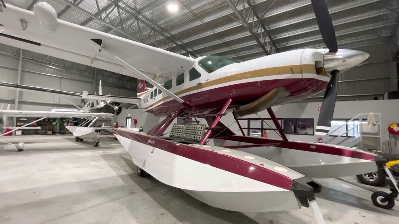 24 hours in Tasmania! Float Beaver and Caravan flying