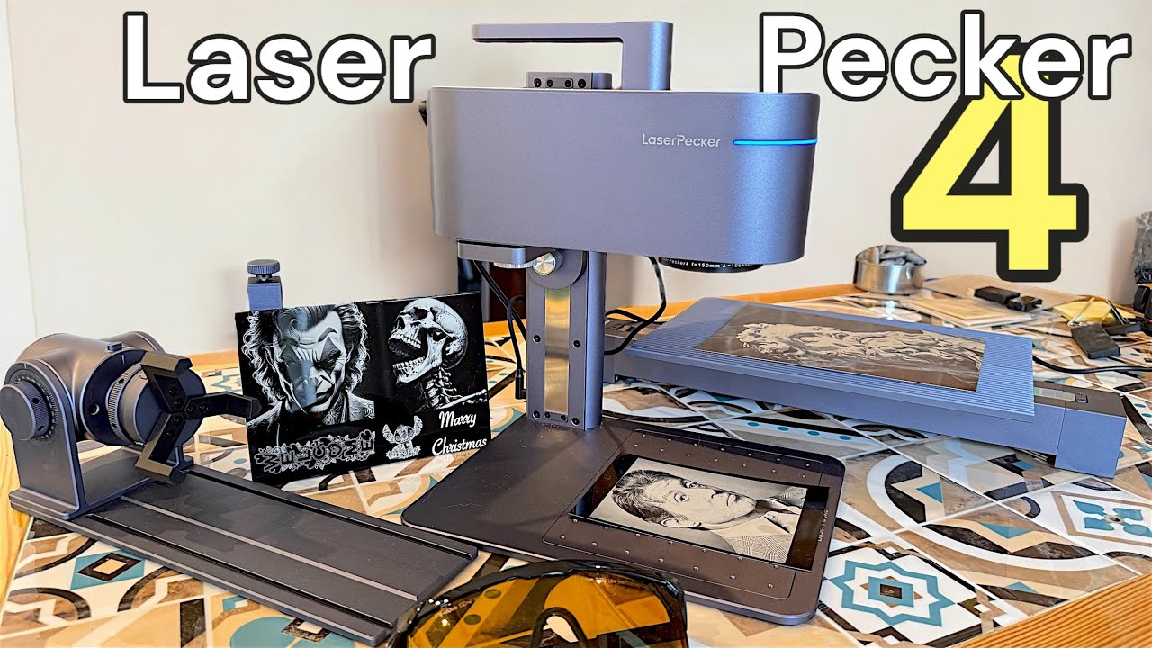 LaserPecker LP4: Ваш идеальный помощник для гравировки
